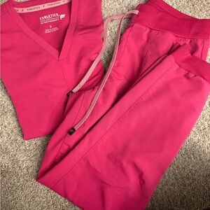 Fabletics Women's Hot Pink Track Joggers
